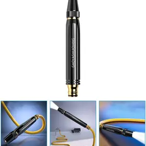 High-Pressure Washer Nozzle Set with Metal Connector, Garden Hose Sprayer for Car Washing and Outdoor Cleaning, Durable Irrigation Accessories