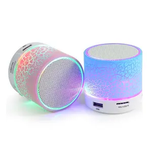 Large crack Bluetooth speaker, small portable wireless light-emitting gift speaker