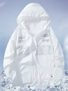 Men’s lightweight jacket for summer—ultra-thin outdoor fishing wear, ideal for vacations/travel and beach outings; couples’ sports jacket