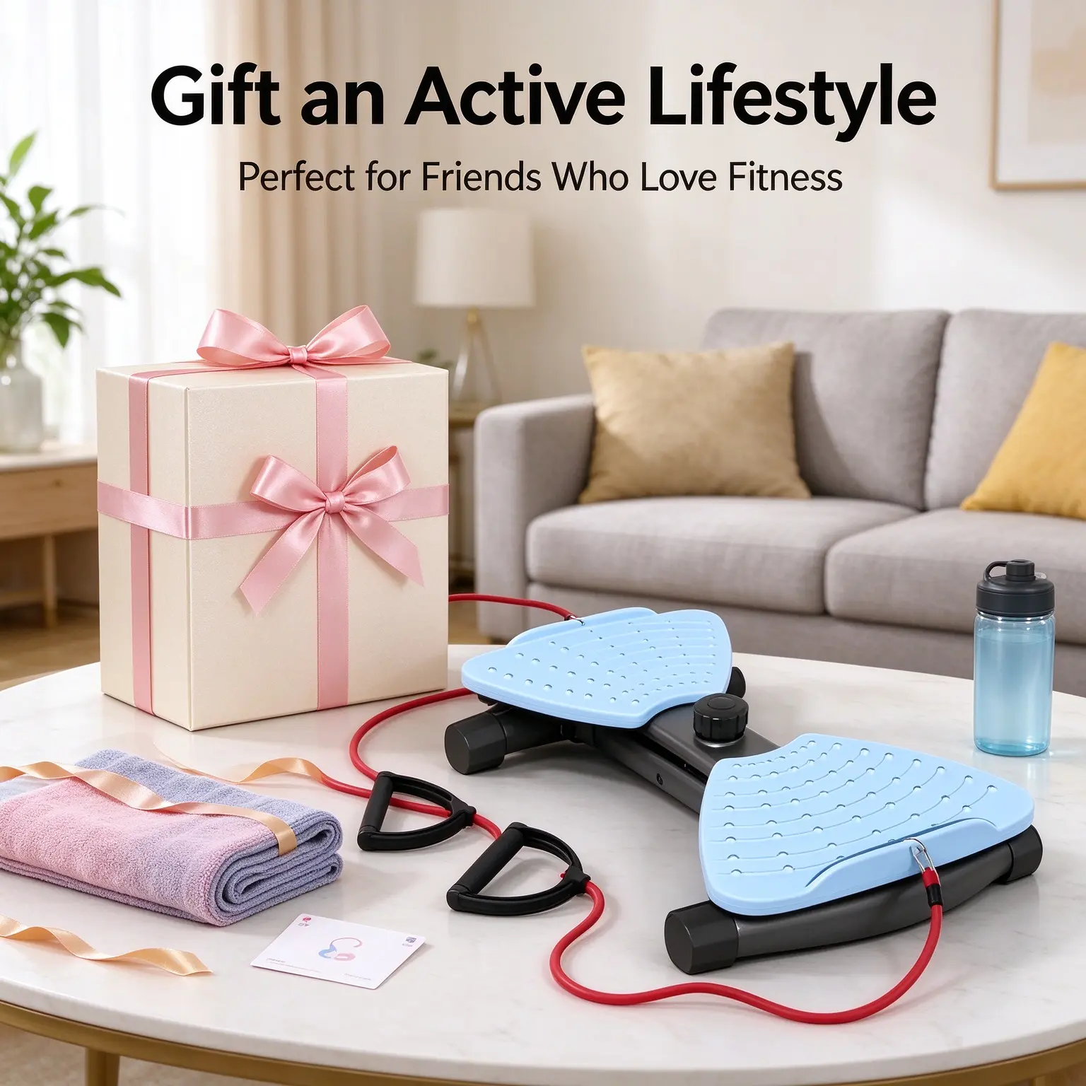 Movement | Compact Hydraulic Twist Stepper with Resistance Bands | Bedroom & Home Light Activity Sessions back extension machine adductor Vertical Dance Pole steppers Adjustable Resistance treadmills