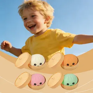 Stress Relief Simulation Food Toy, Soft Non-Sticky Squeeze & Bounce Fun, Portable On-The-Go Relaxation Accessory