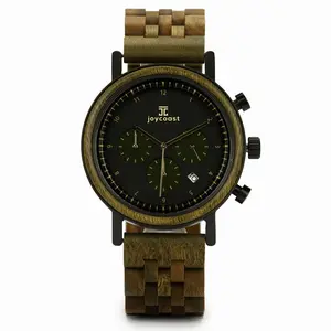 Cooper Green Sandalwood Chronograph Watch Limited