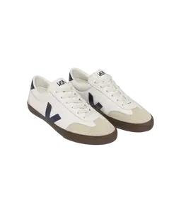 VEJA VOLLEY LEATHER WHITE NAUTICO BARK