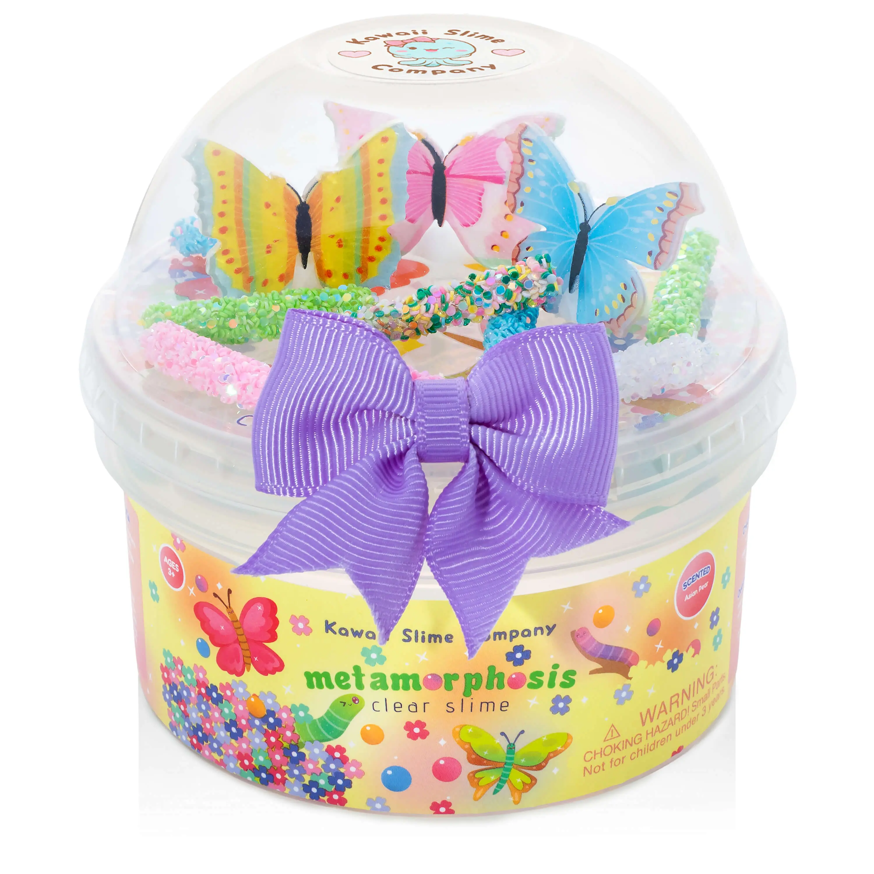 Metamorphosis Putty Clear Signature Dome™ Slime Squishy Maker