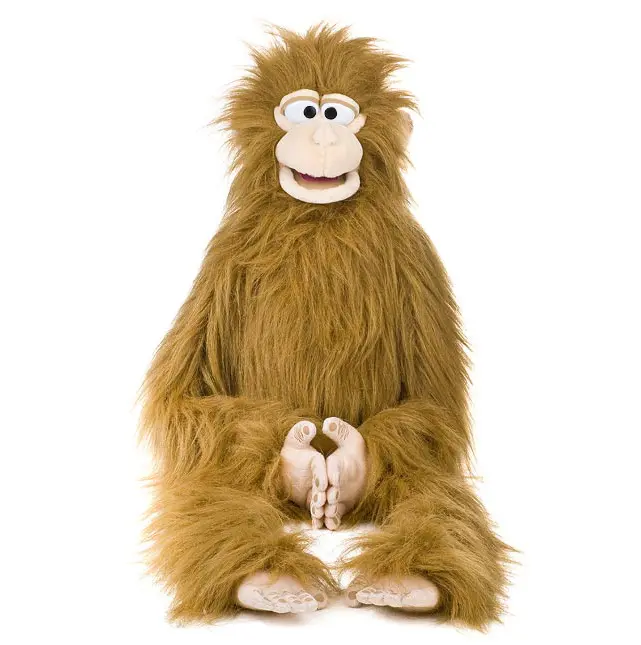 Silly Monkey Puppet, Wrap Around (38") Soft Stuffed Animal Soft Cuddly Gift
