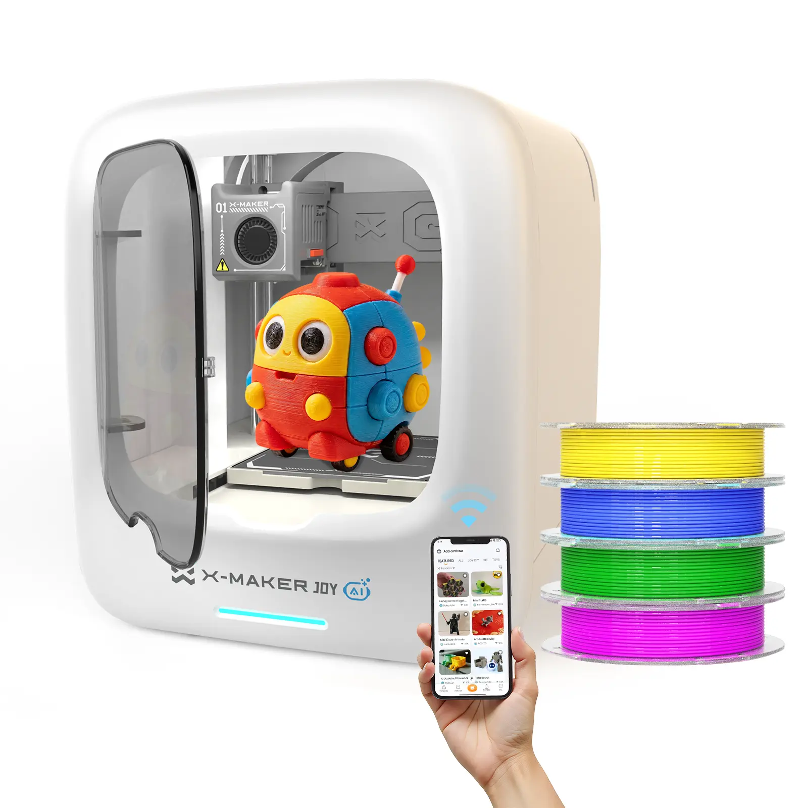 AOSEED X-MAKER JOY AI 3D Printer for Kids - Custom Toys - TikTok Shop