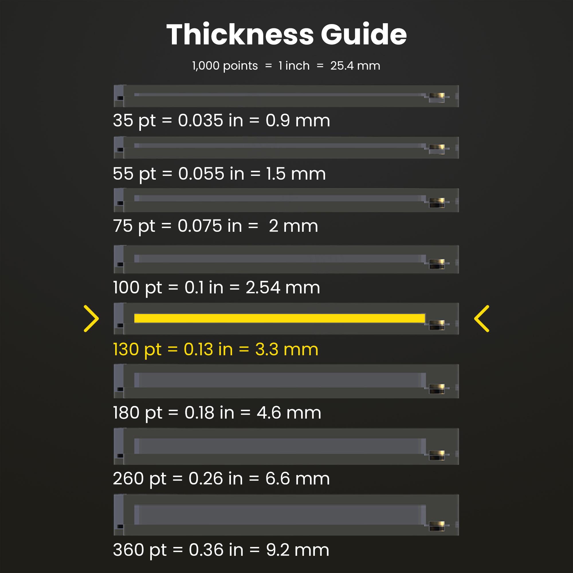 Magnetic Card Holders for Trading Cards – 5 Pack One Touch Cases, Fits Multiple Thickness (35PT–360PT), UV Protection, Clear Display