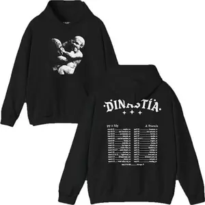 Exclusive Dinastia Tour Dates Hoodie, Dinastia Tour 2026 Merch, Peso Merch