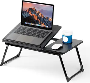 Bedside Computer Desk, Adjustable For Dormitory Beds, Laptop Desk, Foldable Student Desk, Bedroom Folding Table, Home Office Work Desk, Suitable For Home Office Use And Student Dormitory Use.