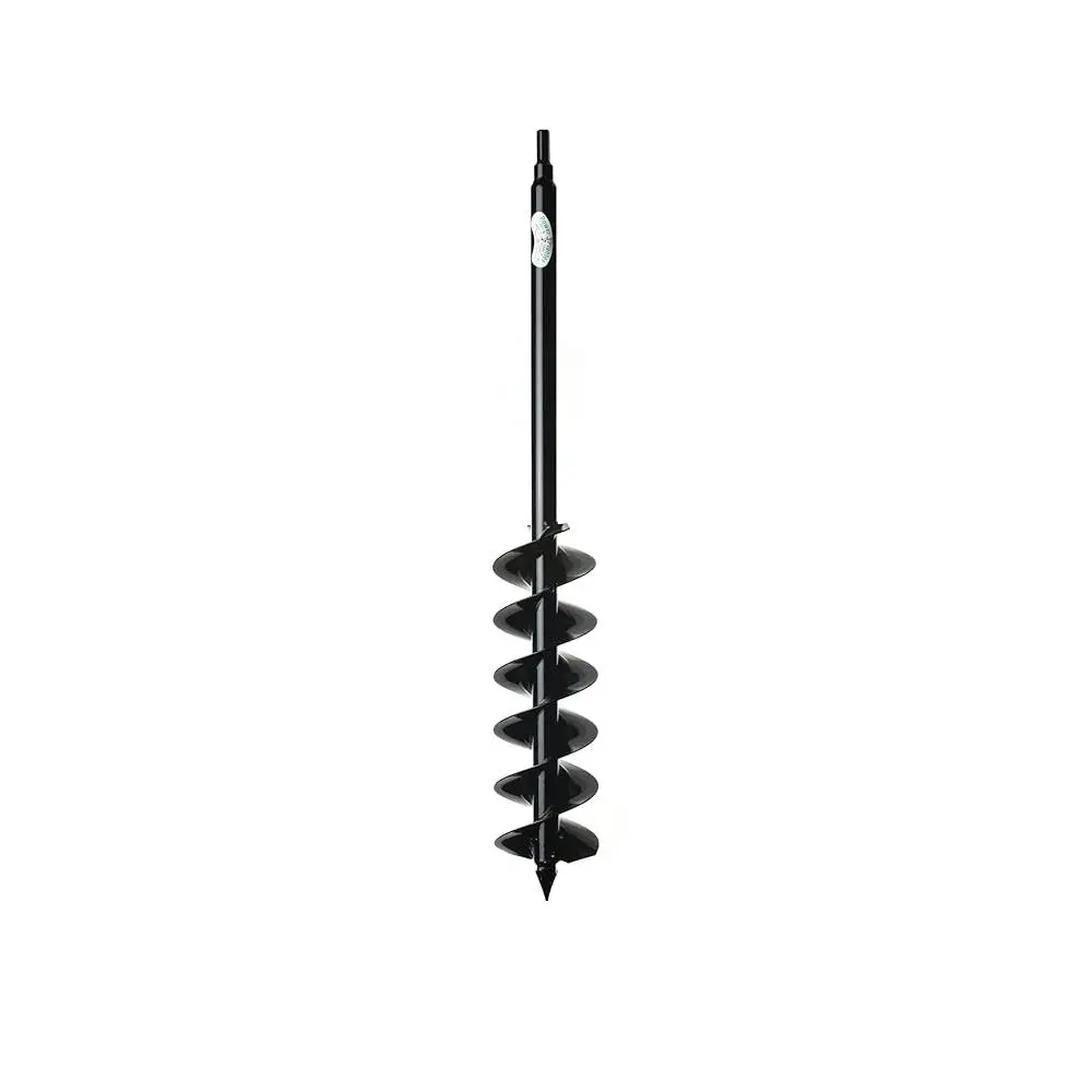 Power Planter Auger Drill Bit Extension 5" x 28" for Gardening Auger Drills and Garden Planting Digging, Plant Auger Drill Bits, Garden Digging Tools