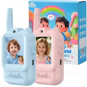Video Walkie Talkies Toys for Kids 2 Pack Long Range Communication with Camera Ideal for 3-12 Year boy & girl