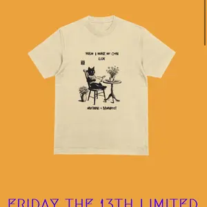 Anythingumanifest.com  Friday the 13th limited edition Tshirt Top Comfort