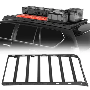 Hooke Road Roof Rack w/ 6 Aluminum Cross Bars for 2010-2023 Lexus GX460