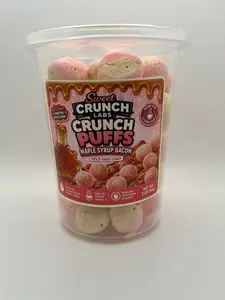 Crunch Puffs – Maple Syrup Bacon (Freeze-Dried Candy)