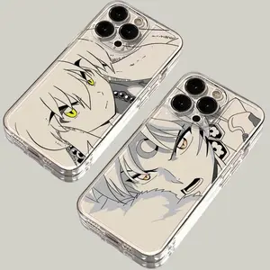 Inuyasha Sesshoumaru Phone Case for iPhone 16 15 14 Plus 13 12 Protection 11 iPhone16 iPhone13 Pro Max X Xs XR 7 8 Clear Capa Cover Protector Protection