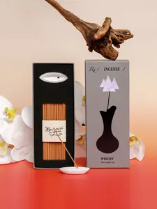 Wild Lavender Hills Natural Lavender Floral Incense Sticks 60 Sticks Long Burning Time Calming Home Sandalwood Incense Sticks for Meditation