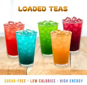 Loaded Tea 10-Pack Bundle - SugarFree Energy Drink Mix, Hydration Powder,Natural Caffeine, No Crash, Variety FlavorsBeverage