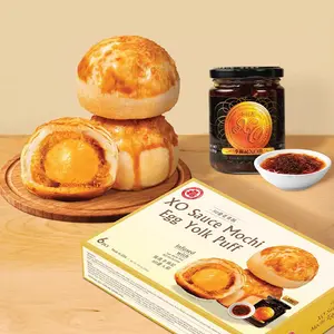 FORTUNE BAKERY × Lee Kum Kee XO Sauce Mochi Egg Yolk Pastry - 6 Pieces 330g Perfect Mid-Autumn Festival Gift Box 🎁