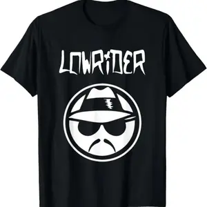 Men's LOWRIDER Graphic T-Shirt - Soft, Breathable Cotton with Stylish Print, Short Sleeves, Round Neck - Perfect for Casual Wear