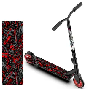 1 Large Dark Mechanical Tool Wind Scooter Sticker Scooter Sticker Scooter DIY Decorative Sticker/Scooter Body Personality DIY Decal Set for Scooter/Portable Folding Scooter/Electric Scooter/City Scooter-