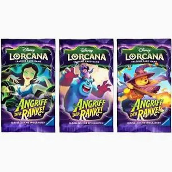 3 Pack Attack of the Vines Booster Packs