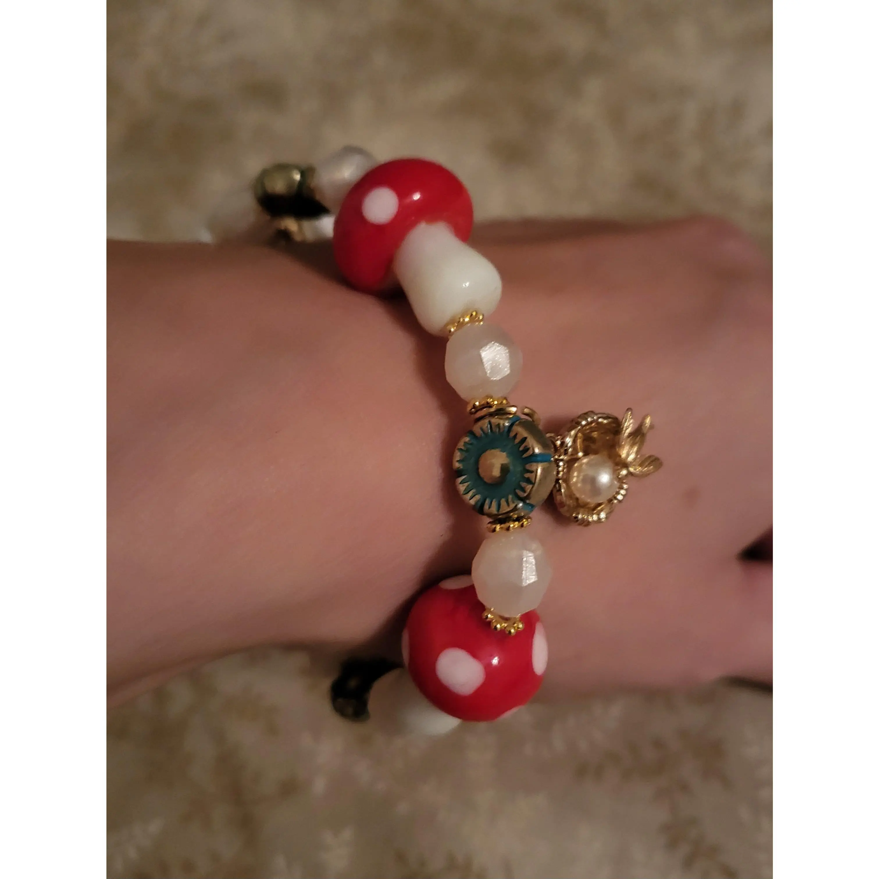 Mushie Magic Stretchy Charm Bracelet