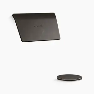 K-23857-2BZ Tea for Two Bath Drain Trim – Polished Chrome, Easy Install, Durable, Leak-Proof Bathtub Drain Accessory, Modern Bathroom Hardware, Replacement Tub Drain Fitting