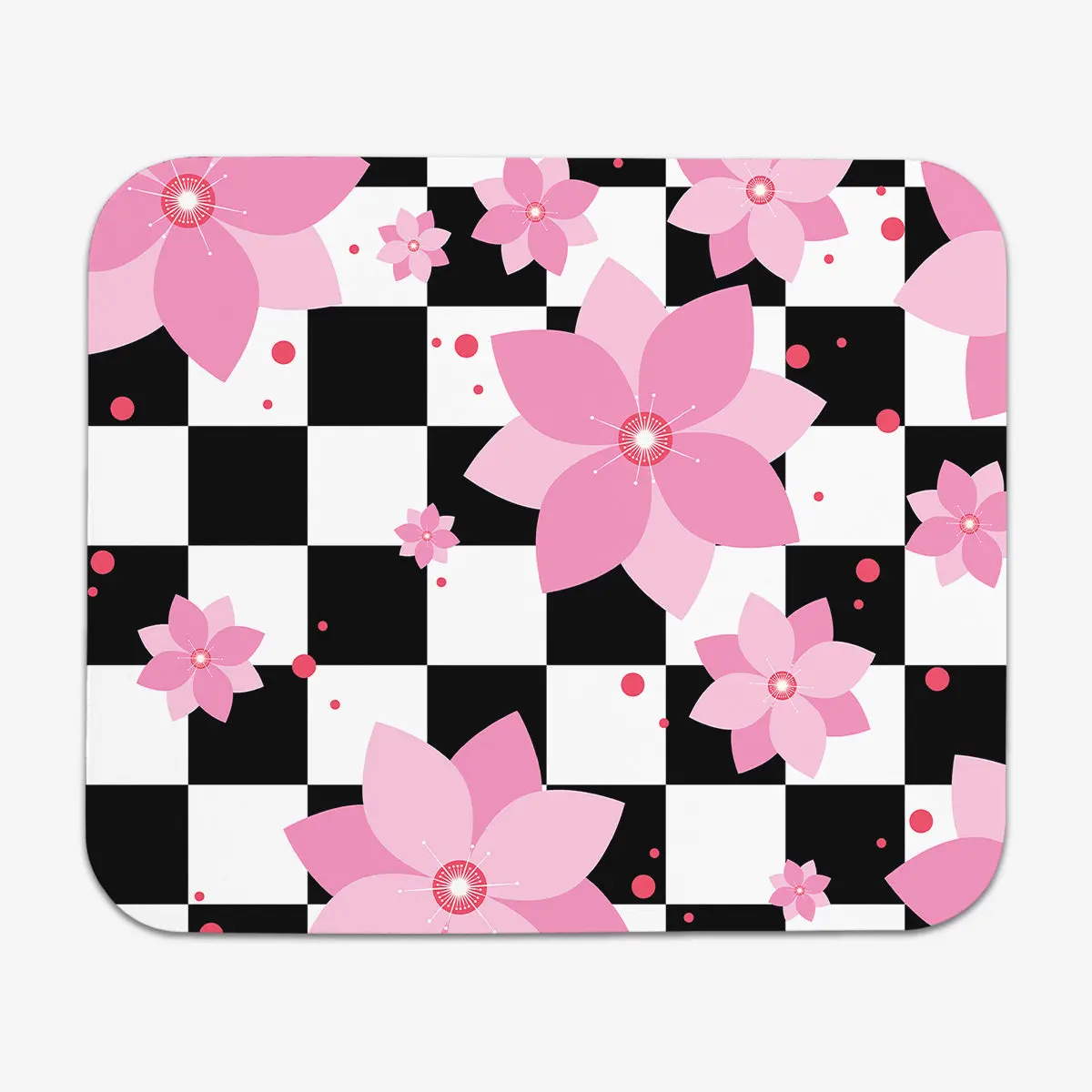 Blooming Cherry Blossoms Mouse Pad, Floral Mouse Pads for Laptop, Computer Office Accessories, Mouse Pad For Laptop