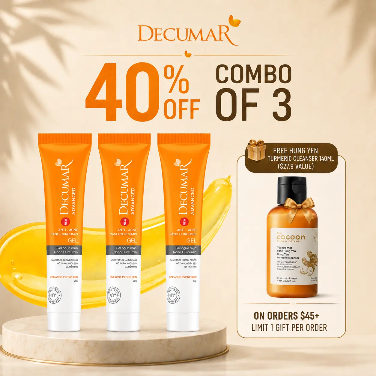 Decumar Advanced Nano Blemish Spot Gel Trio