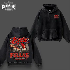 [KetMusic Studio] Ella Fellas Choosin Texas Graphic T-Shirt Hoodie, Western Rodeo Cowboy Back Print Tee, Ella Fella Club Vintage Country Shirt, Langley Tshirt, Country Rock new Album 2026 Shirt & Hoodie , Country Music Gift for Fans Men Women hoodie