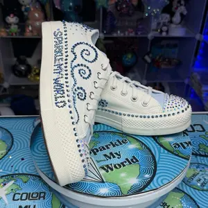Custom Rhinestone Shoes you decide pattern and colors for shoes not included