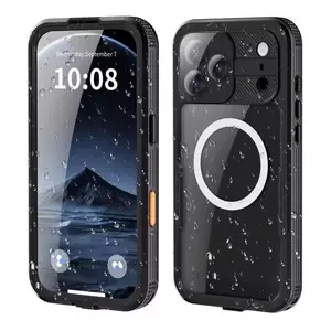 Waterproof Dustproof Shockproof MagSafe Case for iPhone 17 Pro and iPhone 17 Pro Max with Enhanced Protection water proof anti fog case