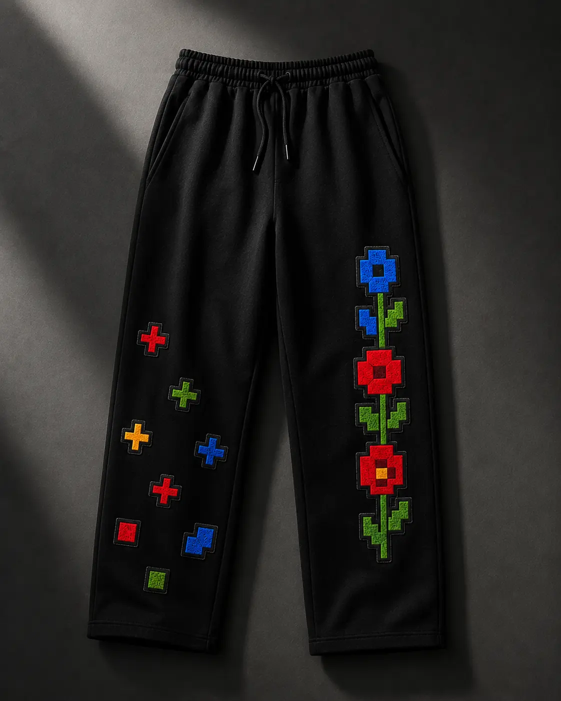 Pixel Garden Joggers, Sports & Outdoor Casual Pants for Men-Women