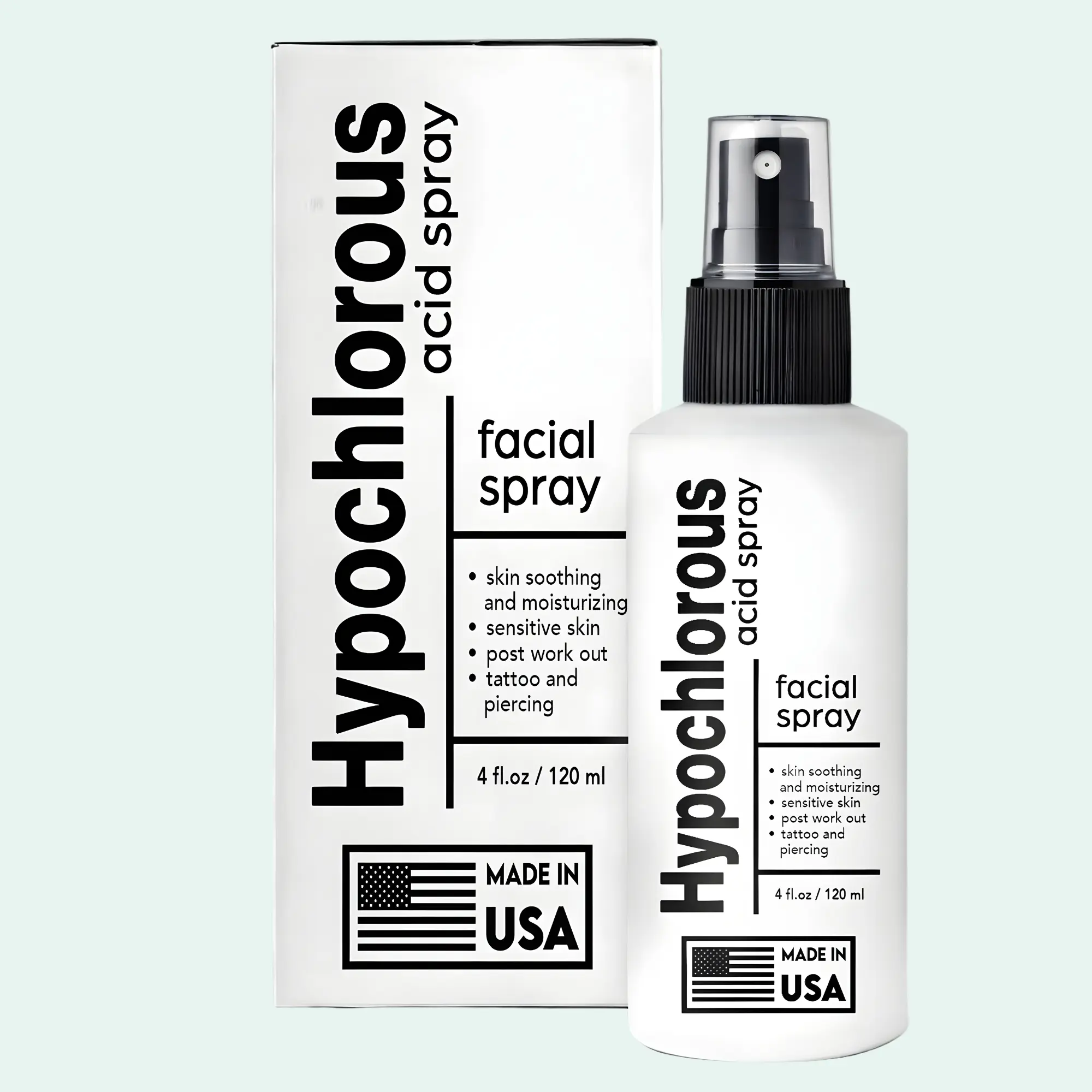 Acne & Redness Calming Face Spray - Hypochlorous Acid Mist for Sensitive Skin