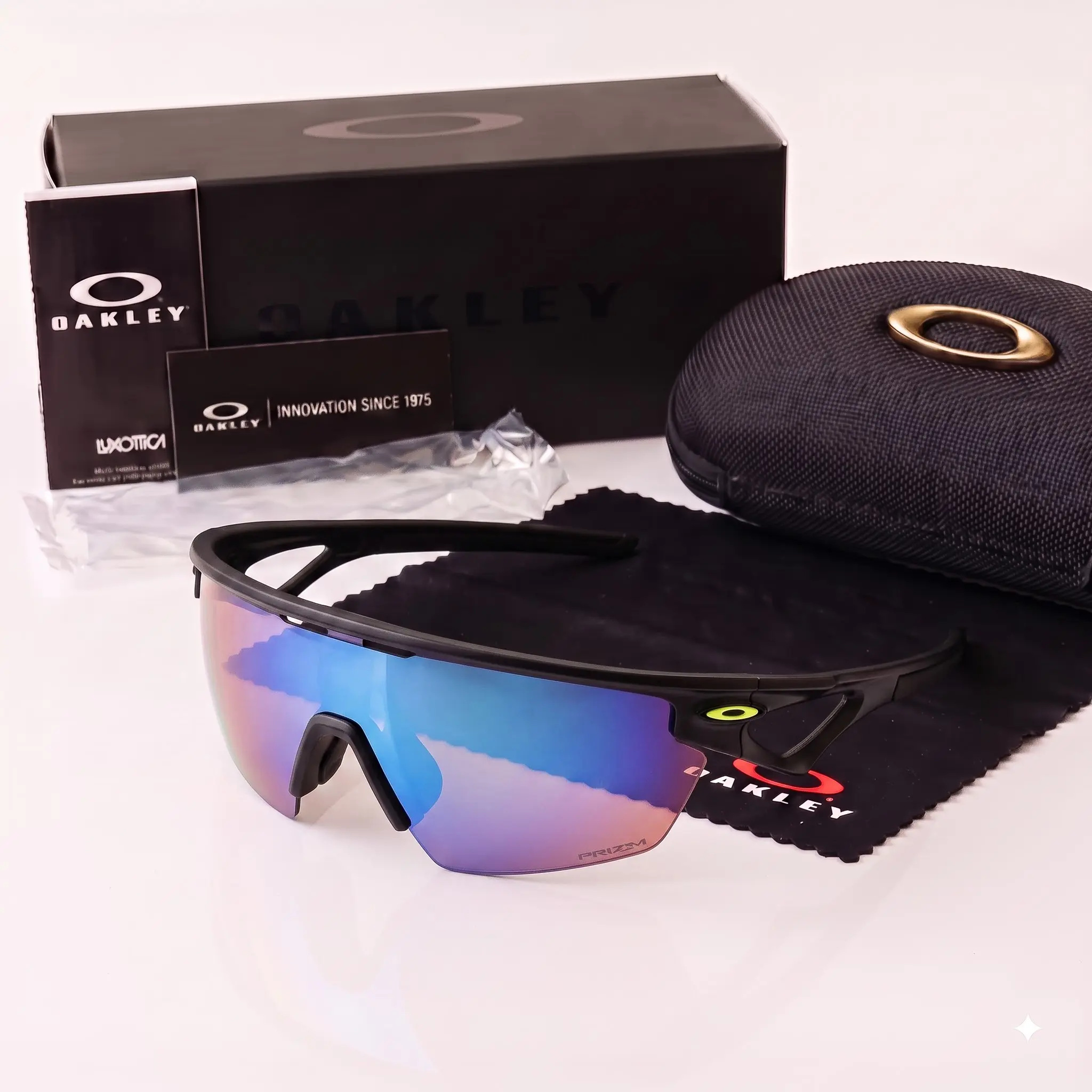 [ Buy 2, Get 1 FREE ] Oakley Cycling Eyewear Wraparound Sports Sunglasses UV400 Protection for Road Bike Running Outdoor