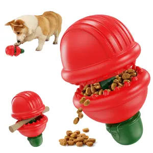 Dog Chew Toys for Aggressive Chewers, Bully Stick Holder, Non-Toxic Durable Dog Puzzle Toy, Teething & Interactive Venus Flytrap Design, Gift for Dogs