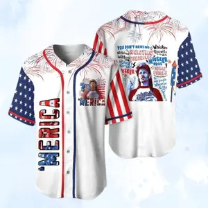 Funny J0e D1rt Merica Jersey, 4th of July Patriotic Shirt, Whisker Biscuits Mullet Pride Apparel