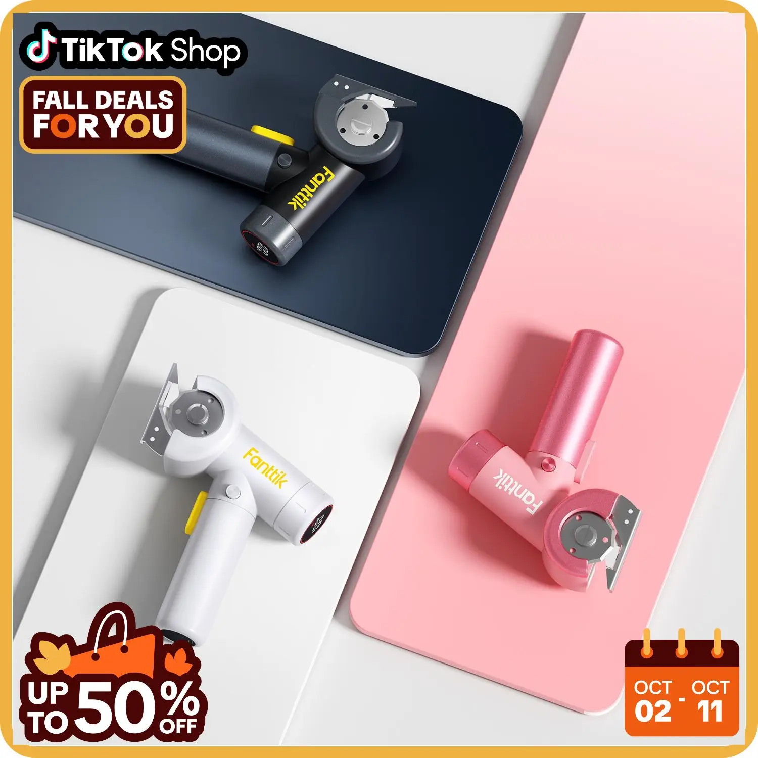 Fanttik C8 Nano 3.7V Cordless Electric Scissors with 2 Blades, 3-Speed Adjustment, Quick Blade Replacement, HD Display, LED Lighting, 250 RPM Boost To