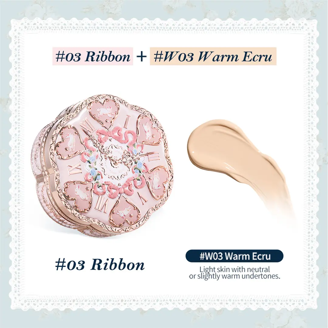 W03 Warm Ecru (Ribbon Pink Case)