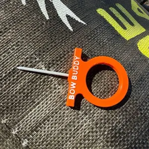 Bow Buddy Target Pins – Steel-Nail Target Pins for Archery Targets – Add to cart Buy now – Durable PETG Rings | Printed-In Nail | 4 or 8 Pack Options