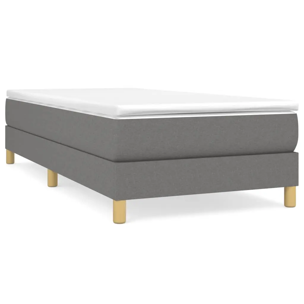 vidaXL Bed Frame Platform Bed Mattress Foundation Bedroom Furniture Fabric 3016027