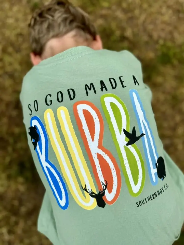 God Made a Bubba Boy's Short Sleeve Shirt