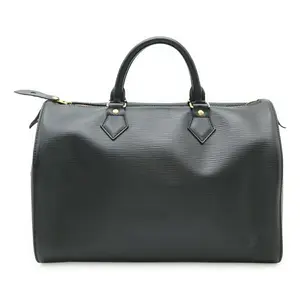 Pre-owned Louis Vuitton Calfskin Shoulder Bags Speedy30 Soft Epi Leather Handbag