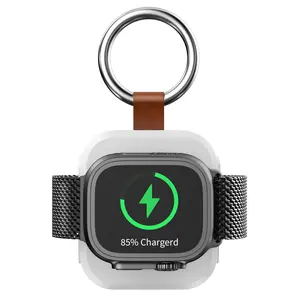 Magnetic Watch Charger Compatible with Apple Watches, Wireless Portable Charging Solution, 1200mAh Fast Charge, Smartwatch Travel Essential