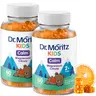 DR. MORITZ Magnesium Citrate Gummies - 100mg Calm & Relaxation Support, Orange Flavor, Sugar-Free, GMO-Free Healthcare Supplement - 60 Count for Adults & Kids 2+