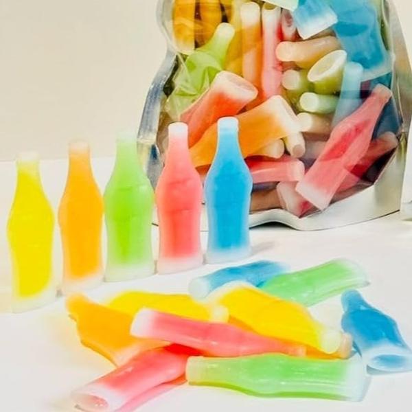 Wax Candy - Nik-L-Nips Wax Bottles with Artificial Flavor - Available in 1lb, 2lb, 3lb, and 5lb Snack Bags - TikTok Candy Trend Item Sweet Bonbon