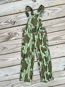Camo Jean Overalls Green