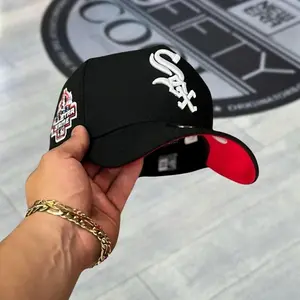 New Era Chicago White Sox All Star Game Black Prime Edition 9Forty A Frame Snapback Cap,Embroidered Team Logo, Unisex Streetwear Cap for Men and Women, Adjustable Fit, Collector’s Edition, Men’s Fashion Sportswear