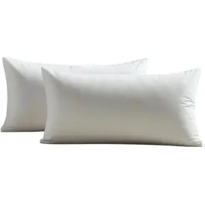Microfiber Down Alternative Filled Inserts Soft Hypoallergenic Cushion Fills Pack of 2 Machine Washable USA Made
