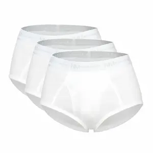 3-Pack Neiman Marcus Tagless 100% Cotton Men's Briefs Underwear